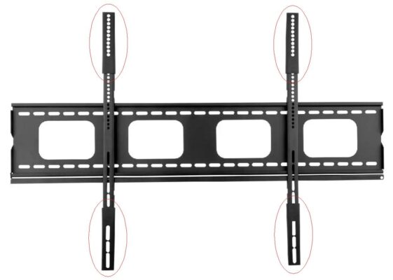 SADAPTOR8 300mm VESA Vertical Arm Extender arms in use