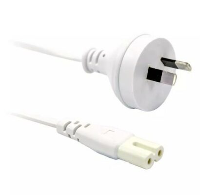 Figure 8 Straight Power Cord in White