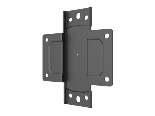 SARWALLBKT Aluminium Rail Wall Bracket Angled Left