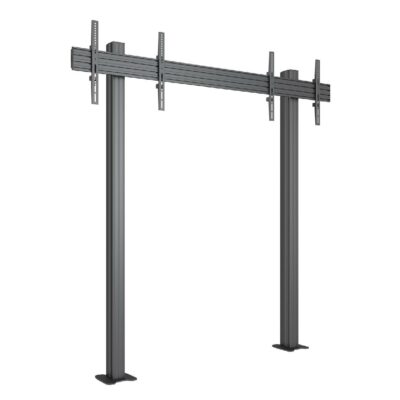 SVWFF2x1-F400. SureMount 2x1 Floor Fixed Video Wall with 1800mm Poles